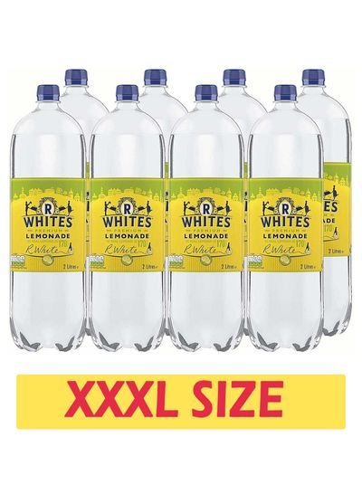 Premium Sparkling Water Soft Drink with Lemonade 8×2 L Dill 8 x 2liter Pack of 8