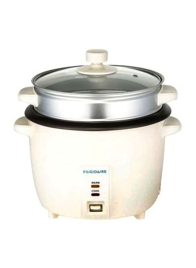 Frigidaire Rice Cooker With Steamer 700 W FD8018S White/Silver/Clear