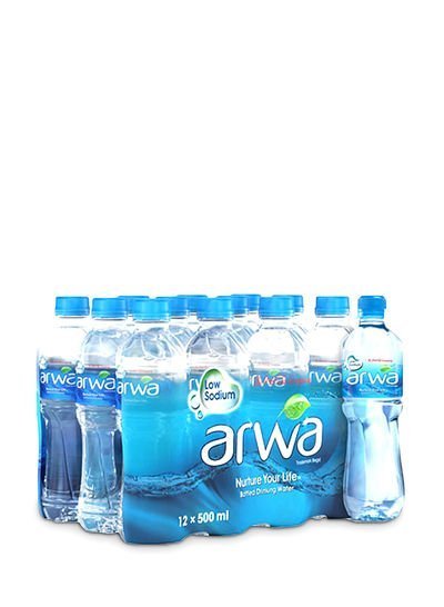 Arwa Water 500ml Pack of 12
