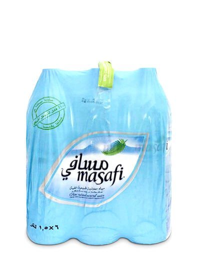 Masafi Water Bottle 1.5L Pack of 6
