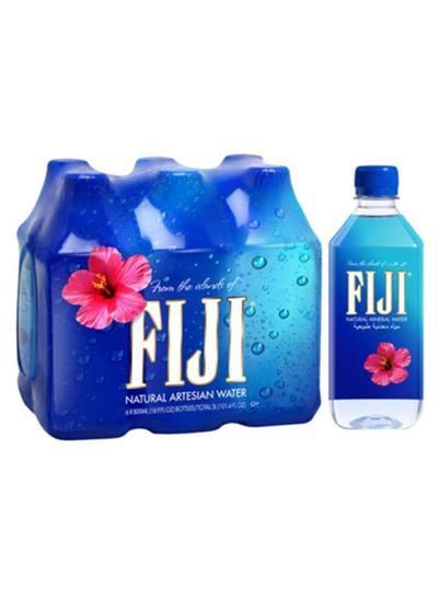 Fiji Water Bottles 500ml Pack of 6