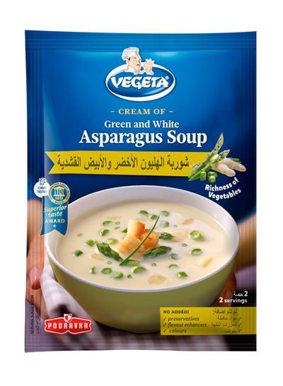 Vegeta Cream of Green and White Asparagus Soup 52g