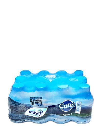 Masafi Water Bottle 200ml Pack of 12
