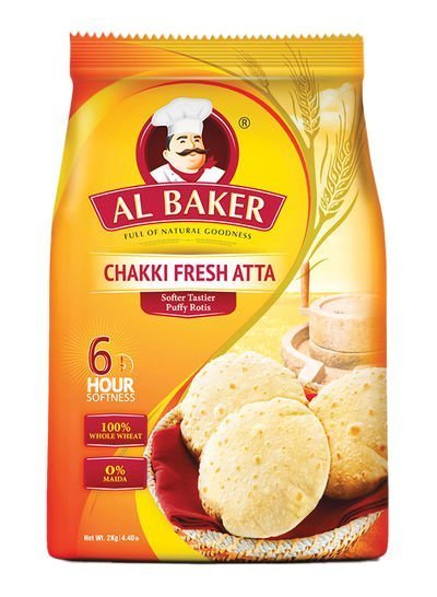 Al Baker Chakki Fresh Atta Flour 2kg