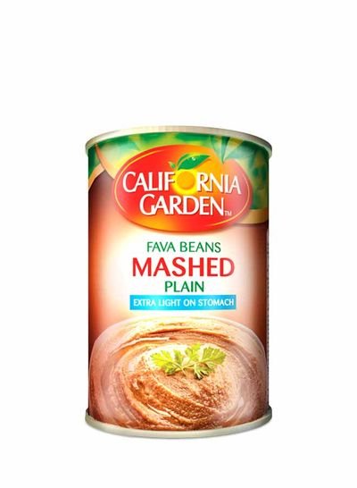 California Garden Canned Fava Beans Mashed Plain 450g