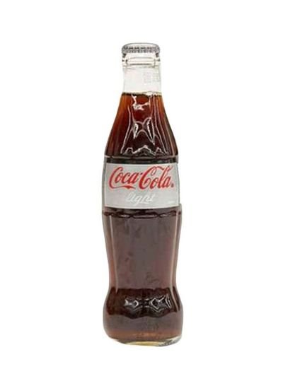 Coca Cola Light Soft Drink Glass Bottle, 290ml 290ml