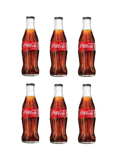 Coca Cola Pack Of 6 Zero Calories Soft Drinks 290ml Pack of 6