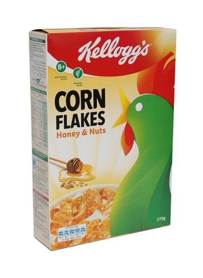Kellogg’s Corn Flakes – Honey & Nut 375g