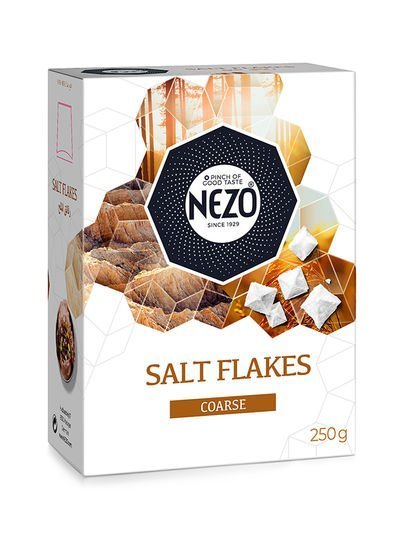 Nezo Coarse Salt Flakes 250g