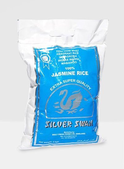 Silver Swan Fragrant Rice Jasmine 5kg