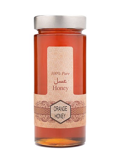 Al Malaky Royal Natural Honey – Orange – Pure Raw Honey 400g