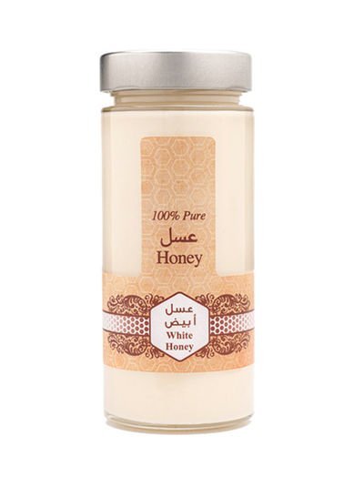 Al Malaky Royal Natural Honey – White – Pure Raw Honey 400g