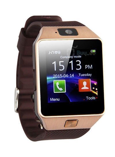Generic Bluetooth Smart Watch For Android And iOS With Camera Rose Gold