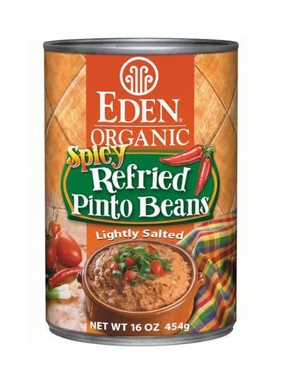 Eden Organic Refried Spicy Pinto Beans 454g