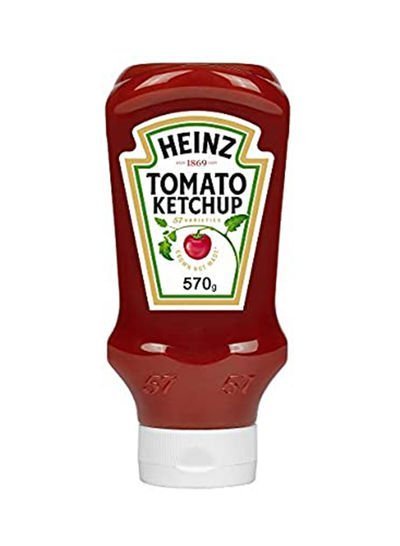 Heinz Tomato Ketchup, Top Down Squeezy Bottle 570g