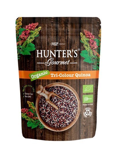 Hunter’s Gourmet Organic Tri-Colour Quinoa 300g