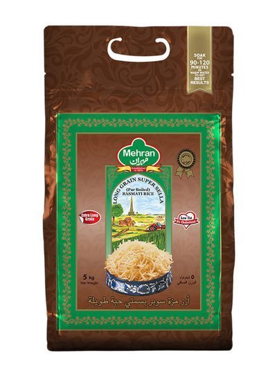 Mehran Long Grain Basmati Rice 5kg  Single