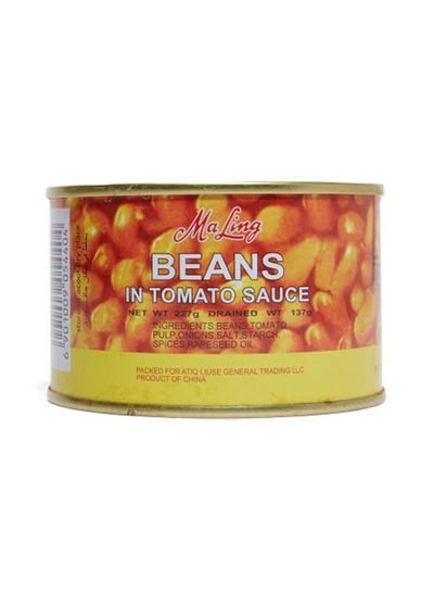 MaLing Beans In Tomato Sauce 227g