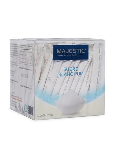 Majestic Pure White Sugar Sticks 500g