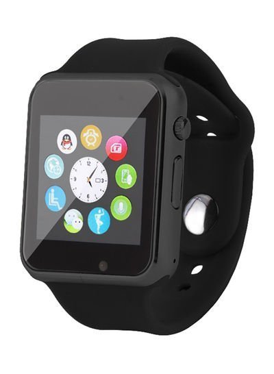 Generic Bluetooth Smartwatch With Camera Black