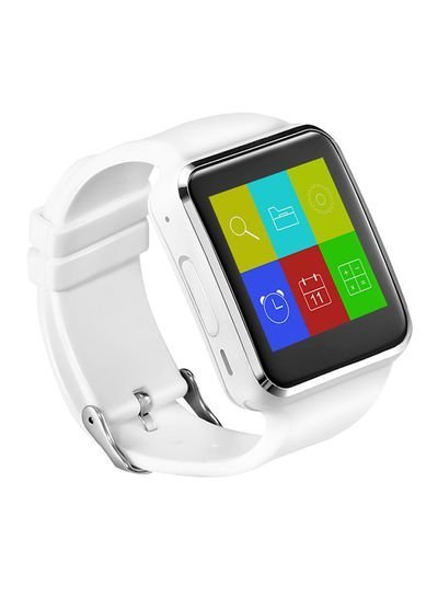 Generic Touch Screen Bluetooth Smartwatch Bracelet White