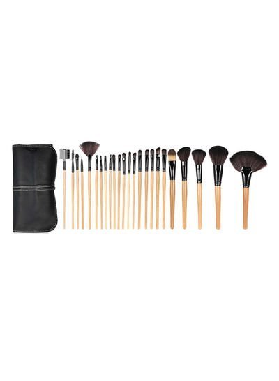 ANSELF Makeup Brush Set with Case Black