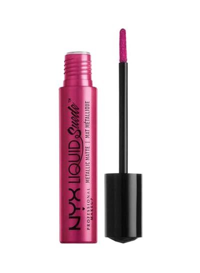 NYX Professional Makeup Liquid Suede Metallic Matte Lipstick Buzzkill