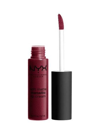 NYX Professional Makeup Soft Matte Metallic Lipstick Copenhagen