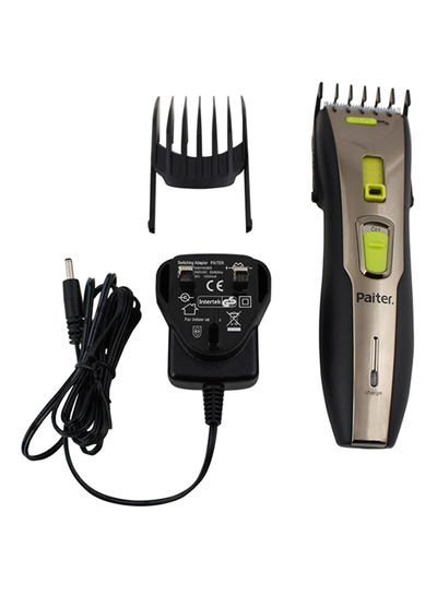 Paiter LED Rechargeable Hair Clipper Black/Silver