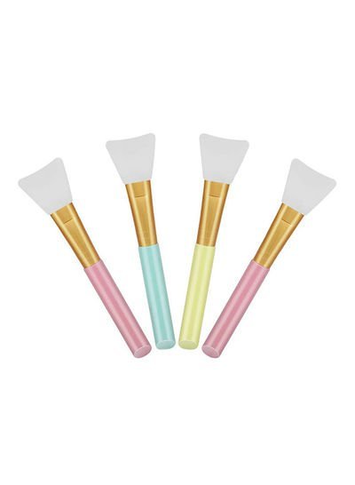 CYTHERIA 4-Piece Silicone Face Mask Brushes Multicolour