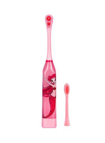 Generic Ultrasonic Rechargeable Electric Toothbrush Red/Pink (185x 23x 23mm)millimeter