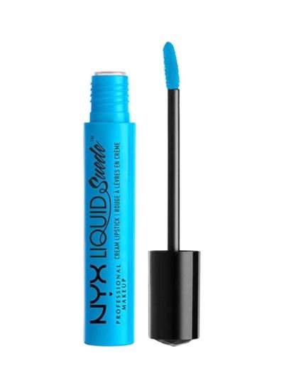 NYX Professional Makeup Liquid Suede Cream Lipstick Little Denim Dress