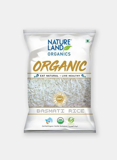 NATURELAND Organics Organic Basmati Rice Premium 1kg