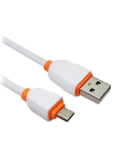 LDNIO Micro USB Data Sync/Charging Cable 2meter White/Orange