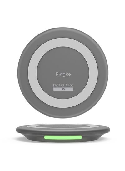 Ringke Wireless Fast Charging Pad Silver