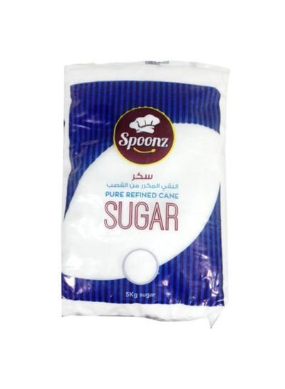 Spoonz Pure Refined Cane Sugar 5kg