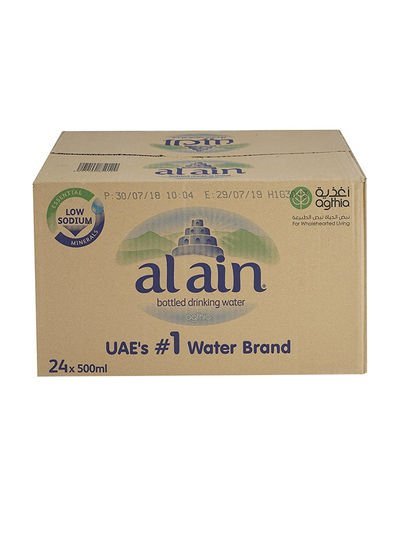 Al Ain Mineral Drinking Water 500ml Pack of 24
