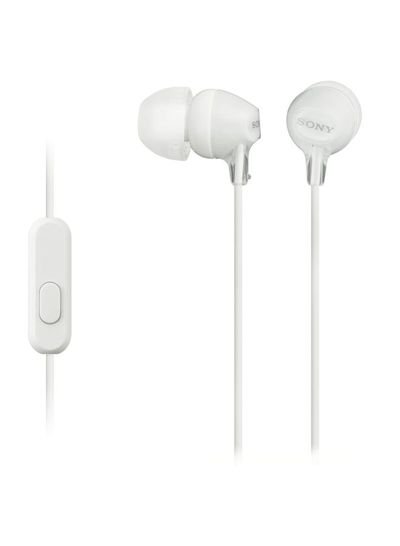 Sony Wireless In-Ear Headphones With Mic White
