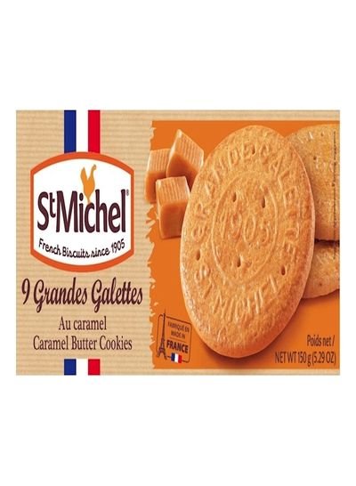 St Michel 9 Grand Galet Caramel 150g