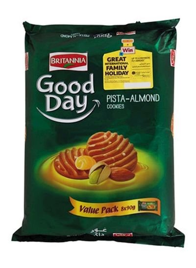Britannia Good Day Pista-Almond Cookies 90g
