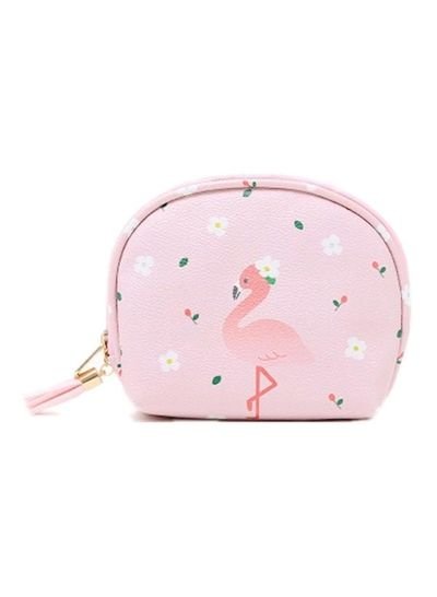 Generic Cartoon Portable Mini Cosmetic Bag Pink