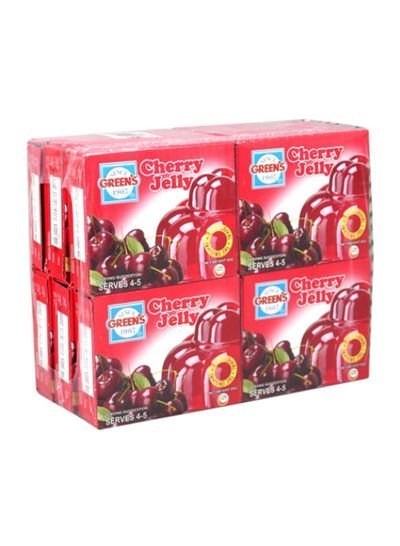 GREENS Jelly Cherry 80g Pack of 12