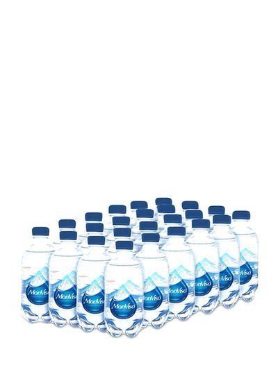 MONVISO Natural Bottled Water 330ml Pack of 24