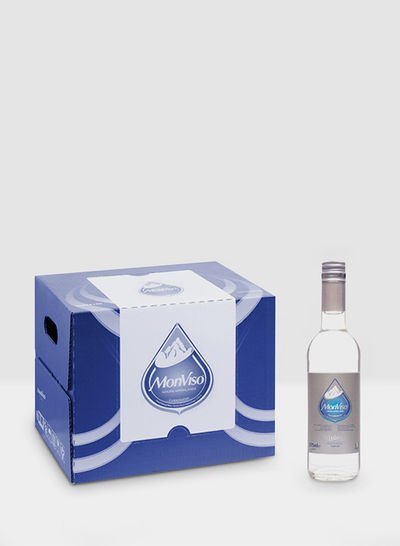MONVISO Pack Of 20 Natural Bottled Water 375Ml Pack of 20 375ml Pack of 20