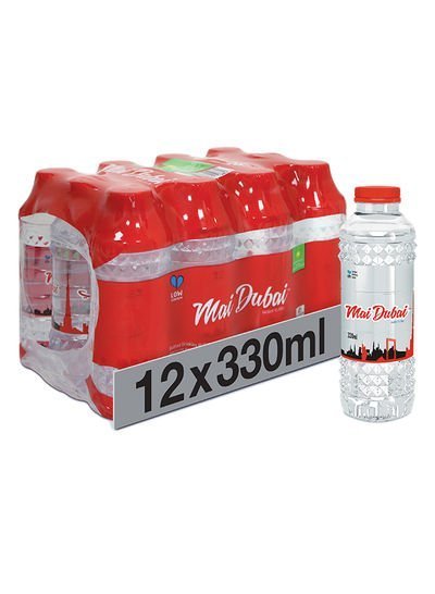 Mai Dubai Bottled Drinking Water 330ml Pack of 12