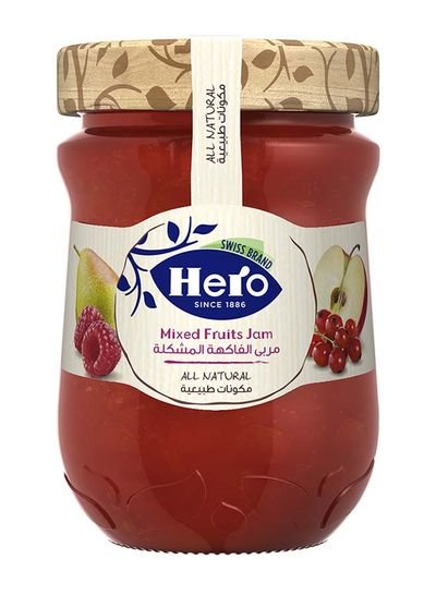 Hero Mixed Fruit Jam 350g