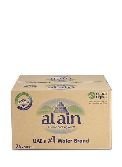 Al Ain Natural Bottled Water 500ml Pack of 24