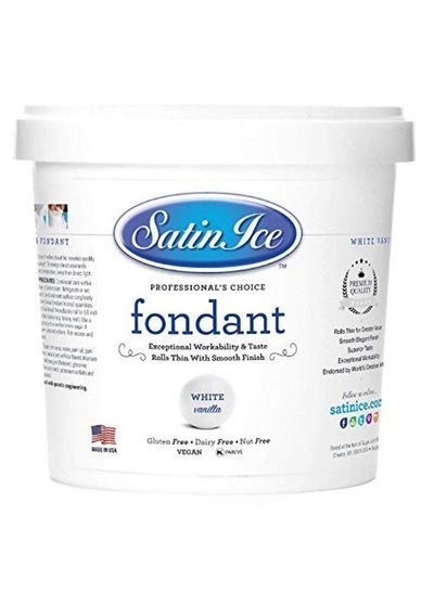 Satin Ice Ivory Fondant – Vanilla 2.3kg