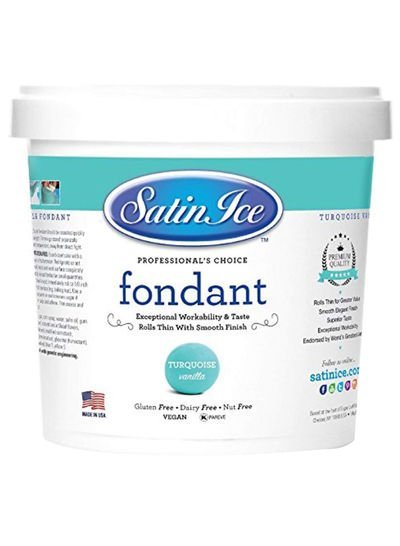 Satin Ice Vanilla Flavored Fondant 907.1g