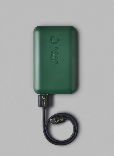 noon east 10000 mAh 10000 mAh Boost+ Power Bank Qualcomm Quick Charge 3.0 Fast Charging & PD (Small Size, For Mobiles, Laptop, Tablets, Nintendo) Green